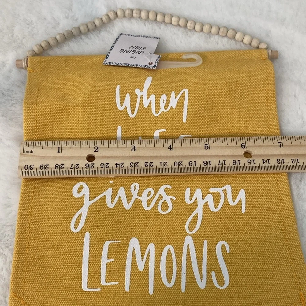 Target BP When Life Gives You Lemons Hanging Sign